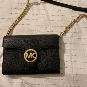 Michael Kors wallet on a chain